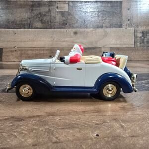 ERTL Eastwood Santa's 1937 Chevy Convertible Coin Bank